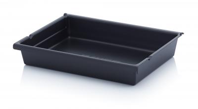 Antistatic ESD Drawer Container individual components 53 x 36 x 8,5 cm (L x W x H) - 666 ESD W84-t